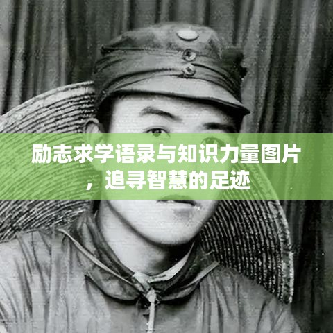励志求学语录与知识力量图片，追寻智慧的足迹
